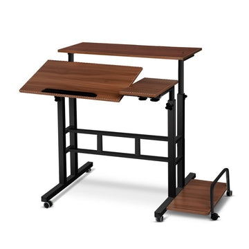 Adjustable Angle Folding Computer Desk