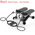 Mini Stepper, Home Exercise Fitness Mountaineering Multi-Function Stair Stepper with 2Pcs Adjustable Resistance Band, Leg Arm Full Body Workout Stepper, Sports Accessories