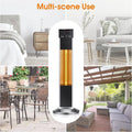 Space Heater for Indoor Use Large Room - Air Choice 1500W Room Heater with 3S Quick Heating/Safe Infrared Heater with 3 Modes/Super Quiet Portable Heater Garage, Electric Outdoor Heaters for Patio Garage Heater