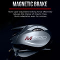 1 Piece Universal Bait Casting Fishing Reel, 7.1:1 High Speed Gear Ratio, Magnetic Brake System Fishing Coil for Fresh Saltwater, Flyfishing, Solocamping, Picnicaesthetic