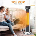 Space Heater for Indoor Use Large Room - Air Choice 1500W Room Heater with 3S Quick Heating/Safe Infrared Heater with 3 Modes/Super Quiet Portable Heater Garage, Electric Outdoor Heaters for Patio Garage Heater