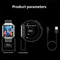 3-In-1 Smartwatch with Wireless Earbuds and Music Player, Bluetooth 5.0, Smart Watch, Android, Iphone, Fitness Tracker, Blood Pressure, Blood Oxygen, Calorie Tracker, Sports Modes, Heart Rate Tracking, Bracelet Devices Wearable Wristwatch Local Memory