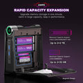 Mini Gaming PC AMD Ryzen 7 5800U Windows 11 Pro with 16GB RAM 512GB SSD, Small Gaming Desktop Computer, Micro AMR5 3 Mode PERF Switch, RGB Light, Upgrade Capacity, 4K UHD, Type-C, Wifi6/Bt5.2