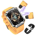 3-In-1 Smartwatch with Wireless Earbuds and Music Player, Bluetooth 5.0, Smart Watch, Android, Iphone, Fitness Tracker, Blood Pressure, Blood Oxygen, Calorie Tracker, Sports Modes, Heart Rate Tracking, Bracelet Devices Wearable Wristwatch Local Memory