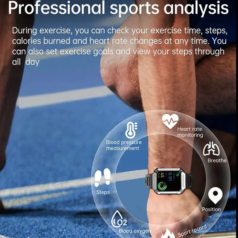 3-In-1 Smartwatch with Wireless Earbuds and Music Player, Bluetooth 5.0, Smart Watch, Android, Iphone, Fitness Tracker, Blood Pressure, Blood Oxygen, Calorie Tracker, Sports Modes, Heart Rate Tracking, Bracelet Devices Wearable Wristwatch Local Memory
